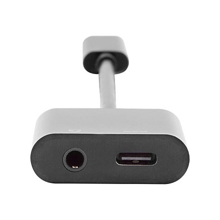Digitus | USB Type-C adapter/Converter, Type-C to USB Type-C with 3.5mm stereo | AK-300400-002-S - 3