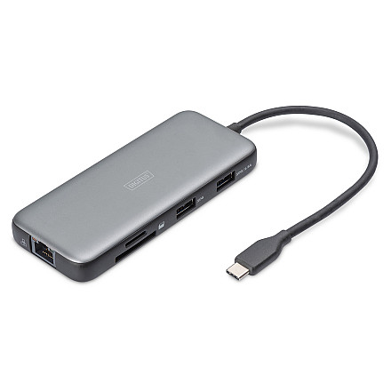 Digitus USB-C docking station, 7-port | DA-70914 | Ethernet LAN (RJ-45) ports 1 | HDMI ports quantity 1 - 2