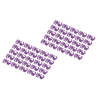 DIGITUS Color clips for Patch cable, Violet | Digitus