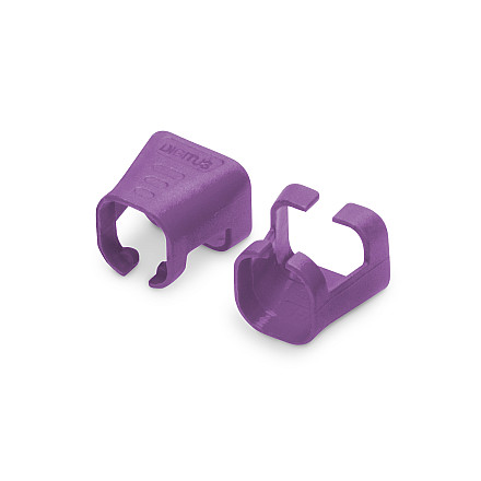 DIGITUS Color clips for Patch cable, Violet | Digitus - 2