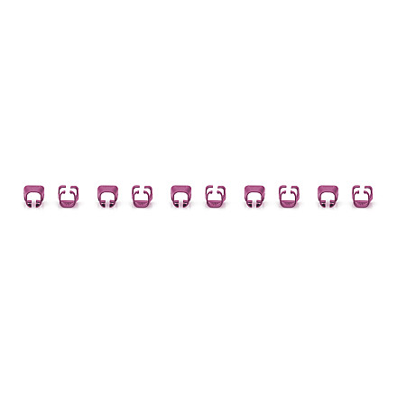 DIGITUS Color clips for Patch cable, Magenta | Digitus - 2