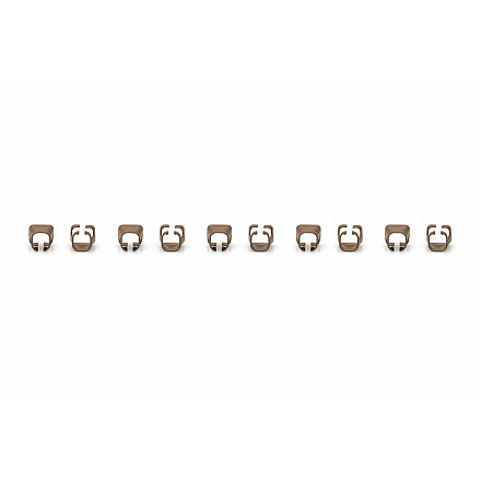 DIGITUS Color clips for Patch cable, Brown | Digitus - 3
