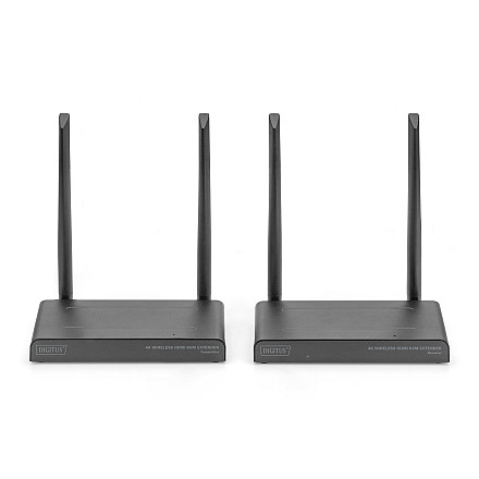 Digitus 4K Wireless HDMI KVM Extender Set, 150 m | DS-55328 | Black - 2