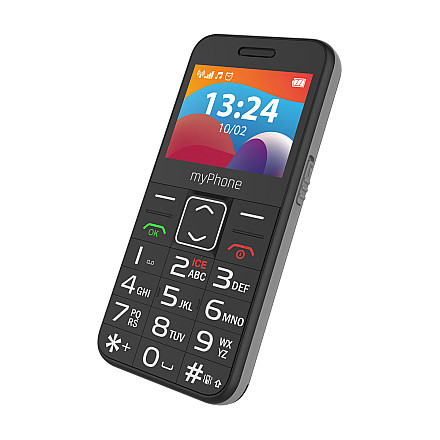 myPhone HALO 3 LTE (Black) Single SIM 2.31" IPS 240x320/128MB/64MB RAM/SD Card/4G LTE - 2