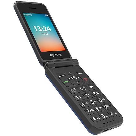 myPhone Flip LTE (Black) Single SIM 2.8" TFT 240x320/128MB/48MB RAM/SD Card/4G LTE - 10