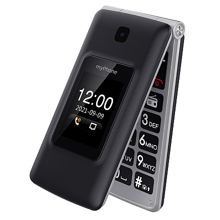 myPhone Tango LTE (Black) Dual SIM 2.4+1.77" TN 240x320/128MB/64MB RAM/SD Card/4G LTE - 5