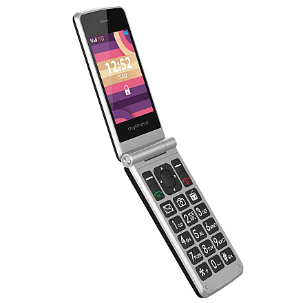 myPhone Tango LTE (Black) Dual SIM 2.4+1.77" TN 240x320/128MB/64MB RAM/SD Card/4G LTE - 2