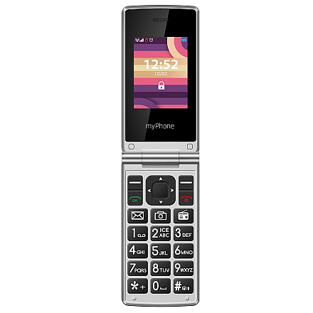 myPhone Tango LTE (Black) Dual SIM 2.4+1.77" TN 240x320/128MB/64MB RAM/SD Card/4G LTE - 1
