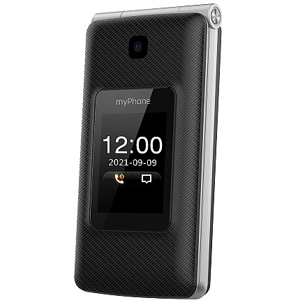 myPhone Tango LTE (Black) Dual SIM 2.4+1.77" TN 240x320/128MB/64MB RAM/SD Card/4G LTE - 3