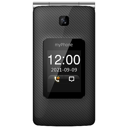myPhone Tango LTE (Black) Dual SIM 2.4+1.77" TN 240x320/128MB/64MB RAM/SD Card/4G LTE - 6