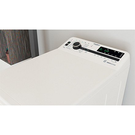 Whirlpool Washing Machine | TDLRB 7232BS EU | Energy efficiency class D | Top loading | Washing capacity 7 kg | 1200 RPM | Depth 60 cm | Width 40 cm | LED | White - 5