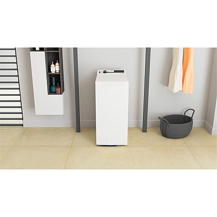 Whirlpool Washing Machine | TDLRB 7232BS EU | Energy efficiency class D | Top loading | Washing capacity 7 kg | 1200 RPM | Depth 60 cm | Width 40 cm | LED | White - 6