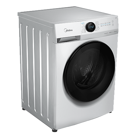 Midea MF200W80WB/W Washing Machine, A, Front loading, Depth 47.5 cm, 8 kg, White | Midea - 4