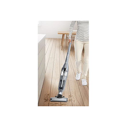 Bosch Vacuum Cleaner | BCH3P210 Series 4 | Cordless operating | Handstick | 21.6 V | Operating time (max) 50 min | Silver | Warranty 24 month(s) - 8