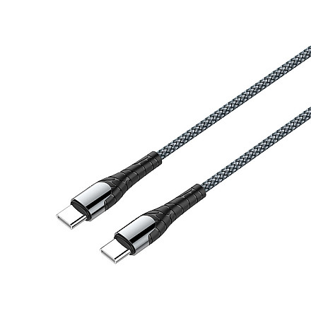 ColorWay Cable Type-C - Type-C (PD Fast Charging 65W) 3.0А, 1m | CW-CBPDCC040-GR - 1