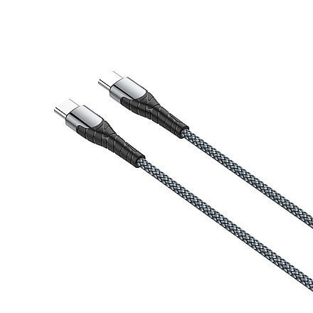 ColorWay Cable Type-C - Type-C (PD Fast Charging 65W) 3.0А, 1m | CW-CBPDCC040-GR - 2