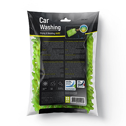 ColorWay | CW-2417 | Microfiber car wash and polish glove, double-sided - 2