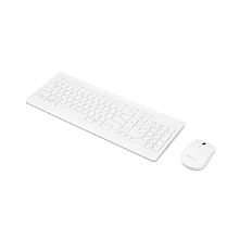 Lenovo Wireless Combo Keyboard & Mouse 510 White