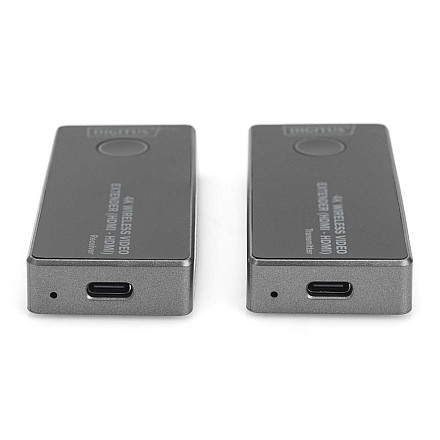 Digitus 4K Wireless Video Extender, 30 m (HDMI - HDMI) | DS-55323 | Black/Silver - 4