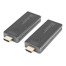 Digitus 4K Wireless Video Extender, 30 m (HDMI - HDMI) | DS-55323 | Black/Silver