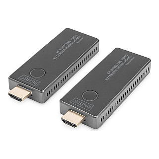 Digitus 4K Wireless Video Extender, 30 m (HDMI - HDMI) | DS-55323 | Black/Silver