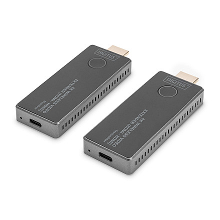 Digitus 4K Wireless Video Extender, 30 m (HDMI - HDMI) | DS-55323 | Black/Silver - 5