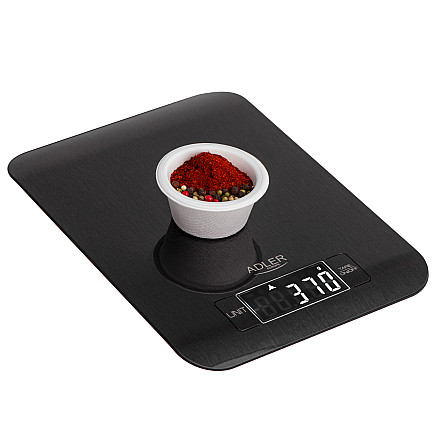 Adler Kitchen Scale | AD 3183b | Graduation 1 g | Black - 2