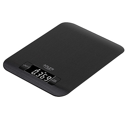Adler Kitchen Scale | AD 3183b | Graduation 1 g | Black - 1