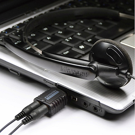 AXAGON | ADA-17 USB - HQ Mini Audio Адаптер - 5