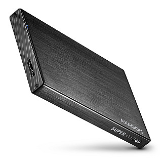 AXAGON | A compact aluminum USB 3.2 Gen 1 - SATA 6G external box designed for 2.5