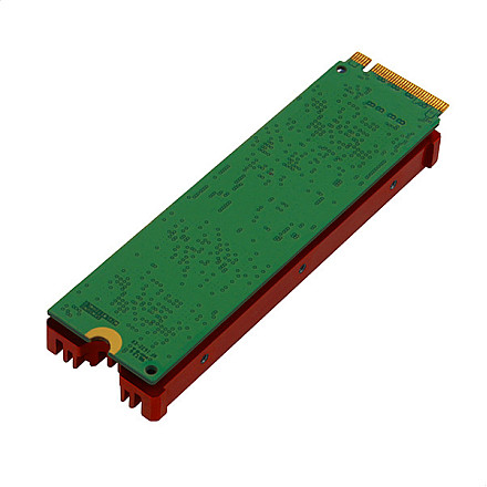 AXAGON | Passive aluminum cooler for all M.2 SSDs, size 2280, high 12 mm | CLR-M2 - 3