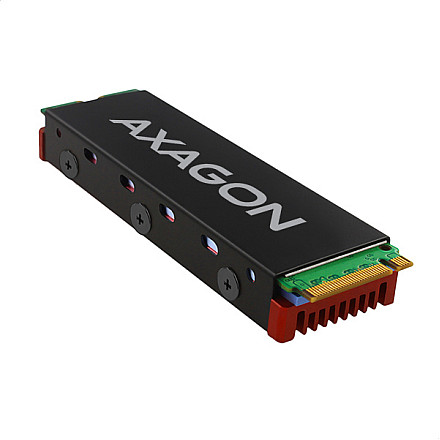 AXAGON | Passive aluminum cooler for all M.2 SSDs, size 2280, high 12 mm | CLR-M2 - 2