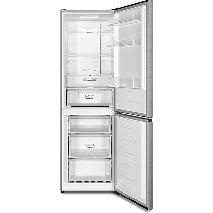 Gorenje Refrigerator | N619EAXL4 | Energy efficiency class E | Free standing | Combi | Height 186 cm | No Frost system | Fridge net capacity 207 L | Freezer net capacity 97 L | Display | 39 dB | Grey - 3