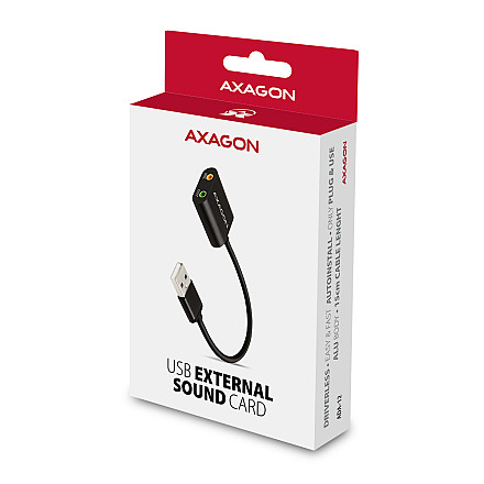 AXAGON | ADA-12 USB - Cable Audio Адаптер - 6