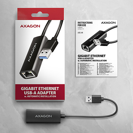 AXAGON | ADE-AR USB-A Gigabit Ethernet Адаптер - 6