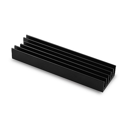 AXAGON Passive aluminum heatsink for all M.2 SSDs, size 2280, high 10 mm | CLR-M2L10 - 1