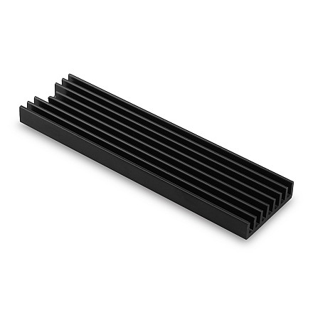 AXAGON Passive aluminum heatsink for all M.2 SSDs, size 2280, high 6 mm | CLR-M2L6 - 1