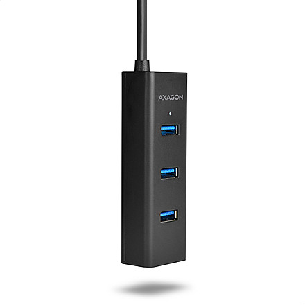 AXAGON Four-port USB 3.0 hub with fast charging and power support | HUE-S2B - 8