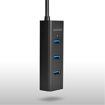 AXAGON Four-port USB 3.0 hub with fast charging and power support | HUE-S2B - 7