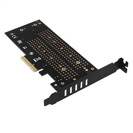 AXAGON PCI-Express x4 adapter to connect up to two M.2 disks to a computer | PCEM2-D - 6