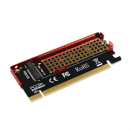 AXAGON PCI-Express x16 internal adapter to connect an NVMe M.2 SSD to a desktop | PCEM2-S - 3