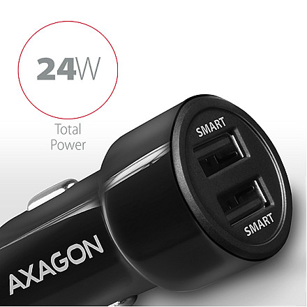 AXAGON Dual car charger, 24W | PWC-5V5 - 6