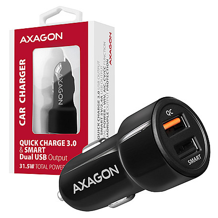 AXAGON Dual car charger, 31.5W | PWC-QC5 - 14
