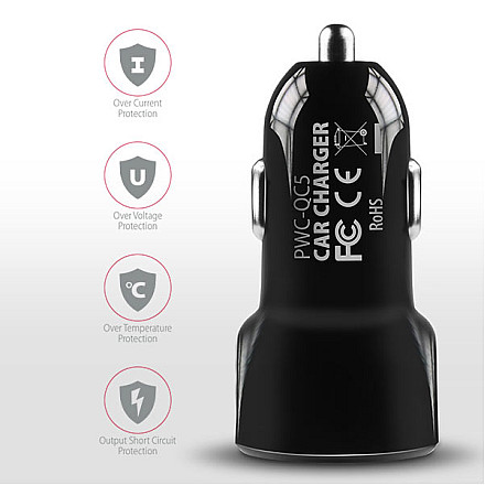 AXAGON Dual car charger, 31.5W | PWC-QC5 - 8