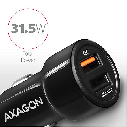 AXAGON Dual car charger, 31.5W | PWC-QC5 - 2