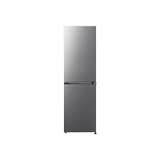 Gorenje NRK418ECS4 Refrigerator, E, Free standing, Combi, Height 182.4 cm, Net Fridge 171 L, Net Freezer 85 L, Grey | Gorenje