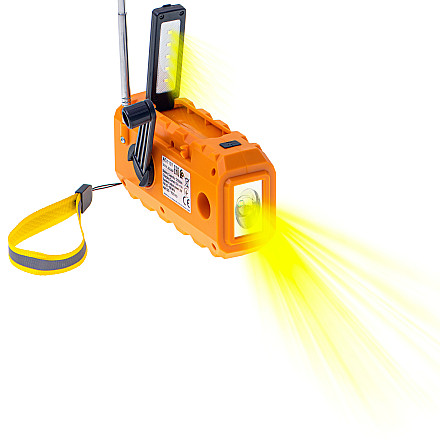 Adler | Portable radio with flashlight | AD 1197 | Alarm function - 4