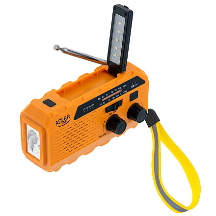 Adler | Portable radio with flashlight | AD 1197 | Alarm function - 2