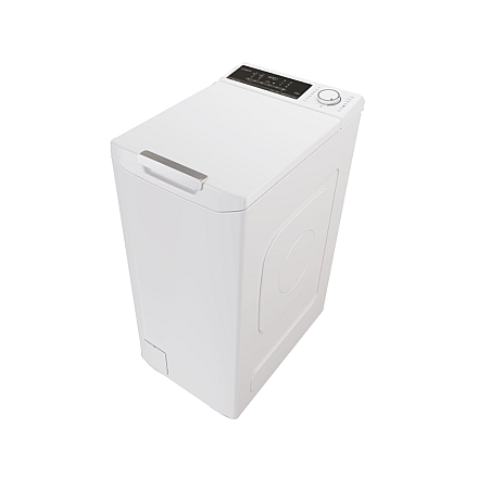 Candy Washing Machine | TCA284TM5-S | Energy efficiency class A | Top loading | Washing capacity 8 kg | 1200 RPM | Depth 60 cm | Width 41 cm | Display | Digit | White - 4