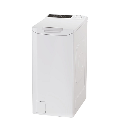 Candy Washing Machine | TCA284TM5-S | Energy efficiency class A | Top loading | Washing capacity 8 kg | 1200 RPM | Depth 60 cm | Width 41 cm | Display | Digit | White - 3